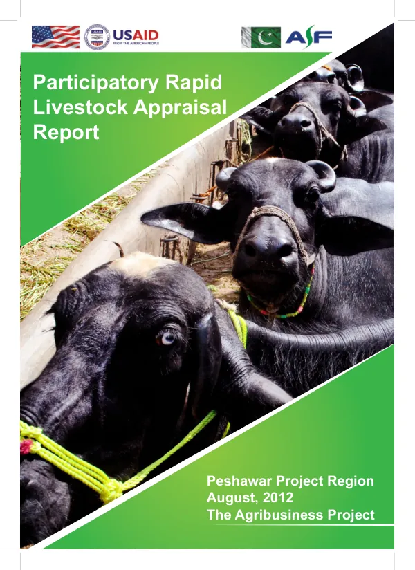 Participatory Rapid Livestock Assessment for Peshawar