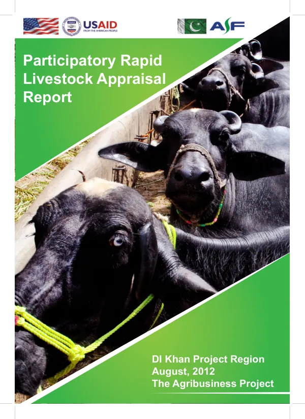 Participatory Rapid Livestock Appraisal Report for D.I.Khan
