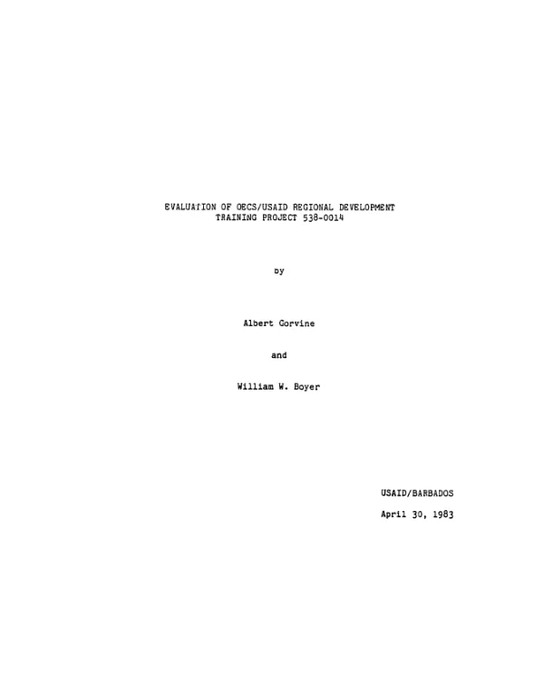 Baseline survey report : October 2006 - September 2009