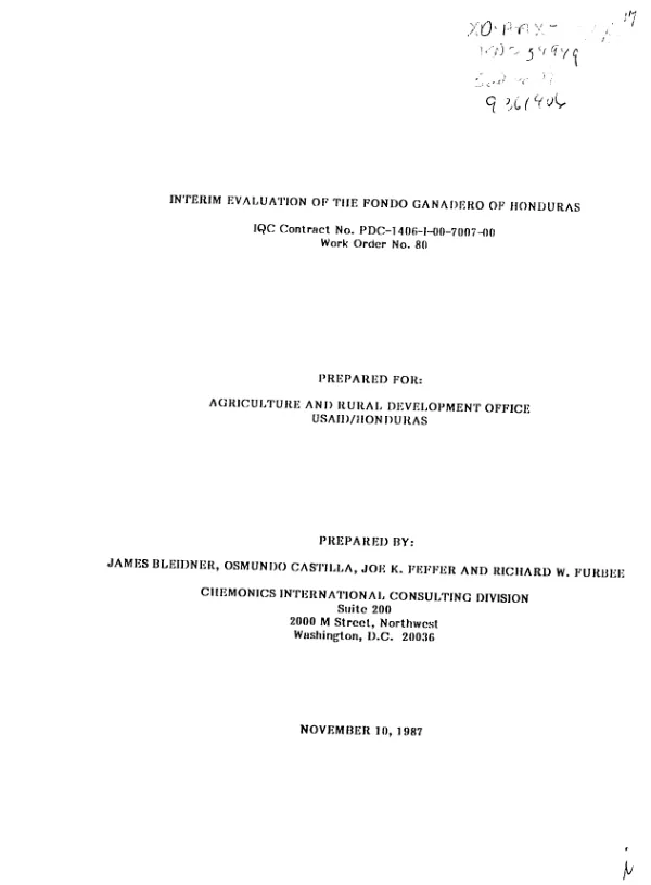 Final evaluation of USAID/Peru poverty reduction and alleviation (PRA) activity : final report