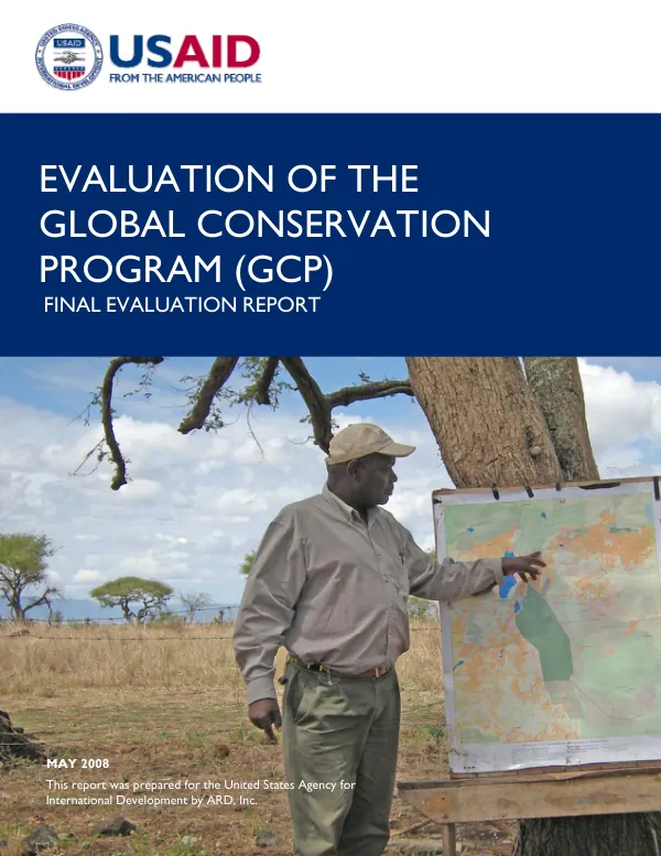 Evaluation of the global conservation program (GCP) : final evaluation report