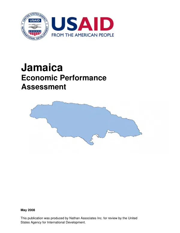 Jamaica economic performance assessment