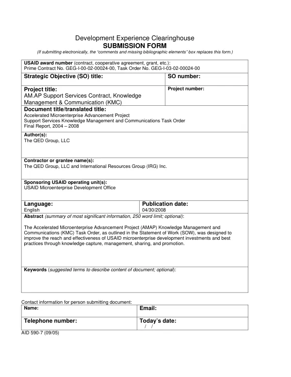 Support services knowledge management and communications task order : close-out report