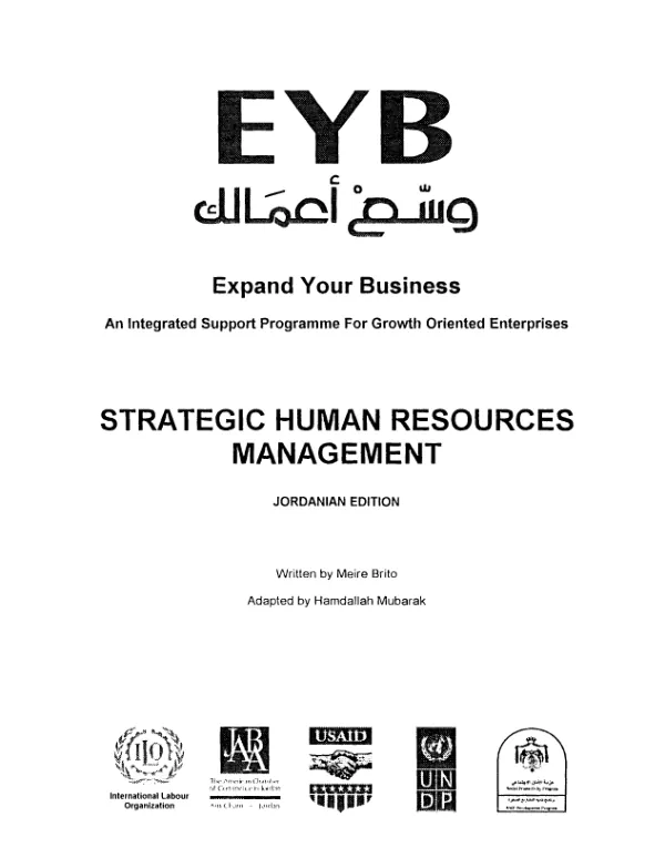Strategic human resources management