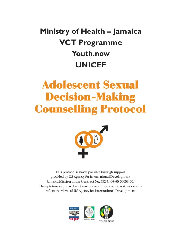 Adolescent sexual decision-making counselling [counseling] protocol
