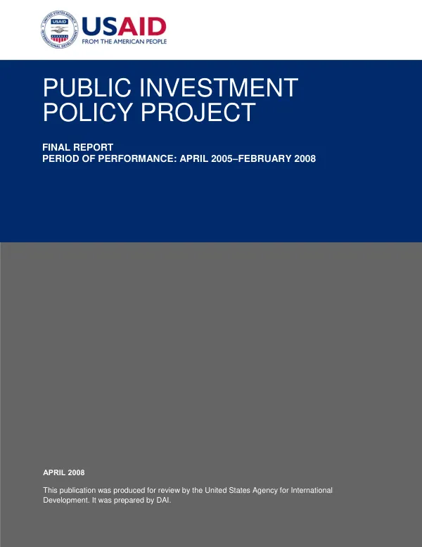 Court improvement project : Croatia -- final report, September 2000-April 2004