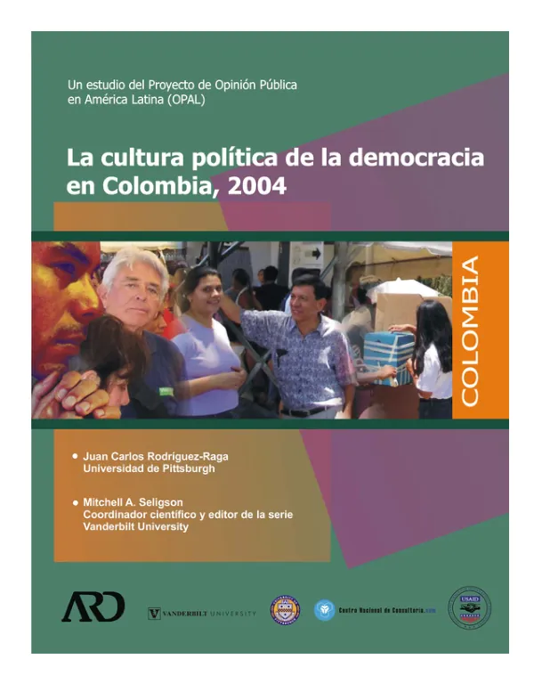 Cultura politica de la democracia en Colombia, 2004