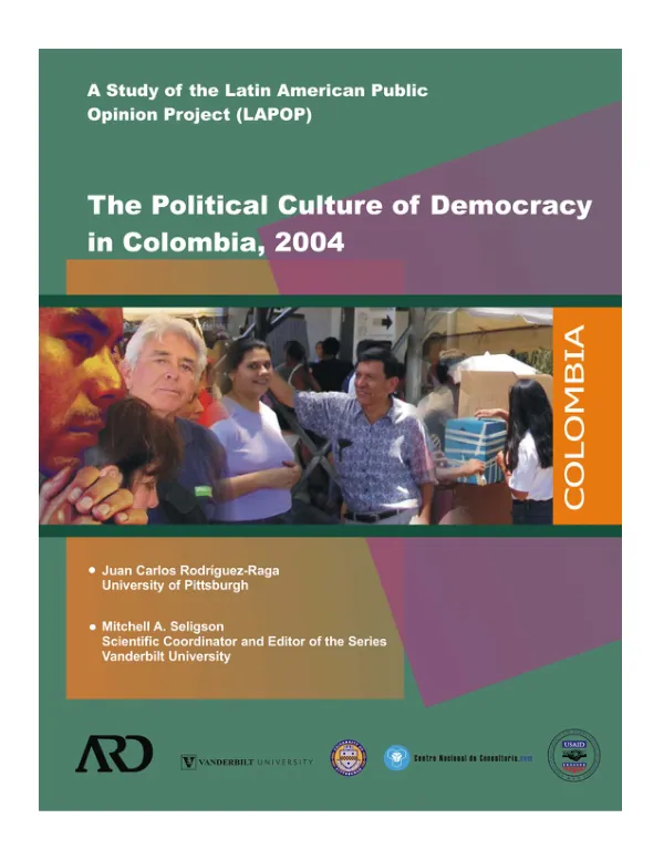 Political culture of democracy in Colombia, 2004