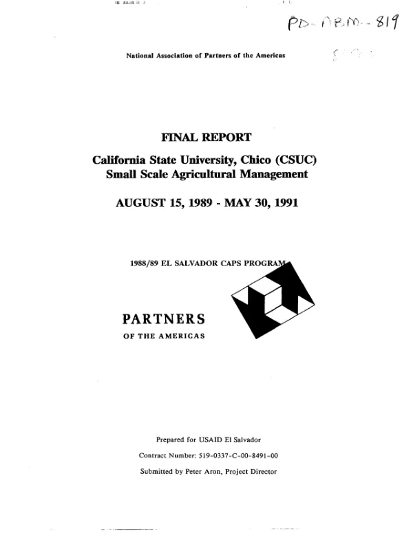 CARE International in Haiti : third annual report of the RICHES [resources in community health education support] 2000 project -- Grand"Anse District : FAO-0500-A-00-6043-00