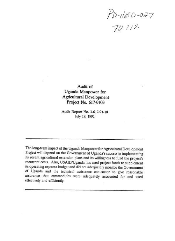 Grant by the United States of America to the American committee for Shaare Zedek Hospital in Jerusalem, Inc. for the Shaare Zedek Hospital School of Nursing, Israel