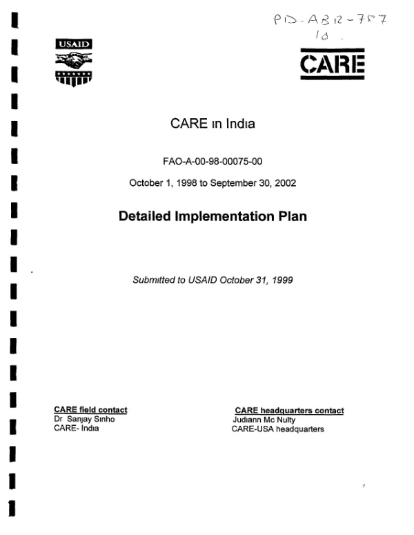 UNICEF/Government of Morocco plan of operations : maternal health care, 1992-1996