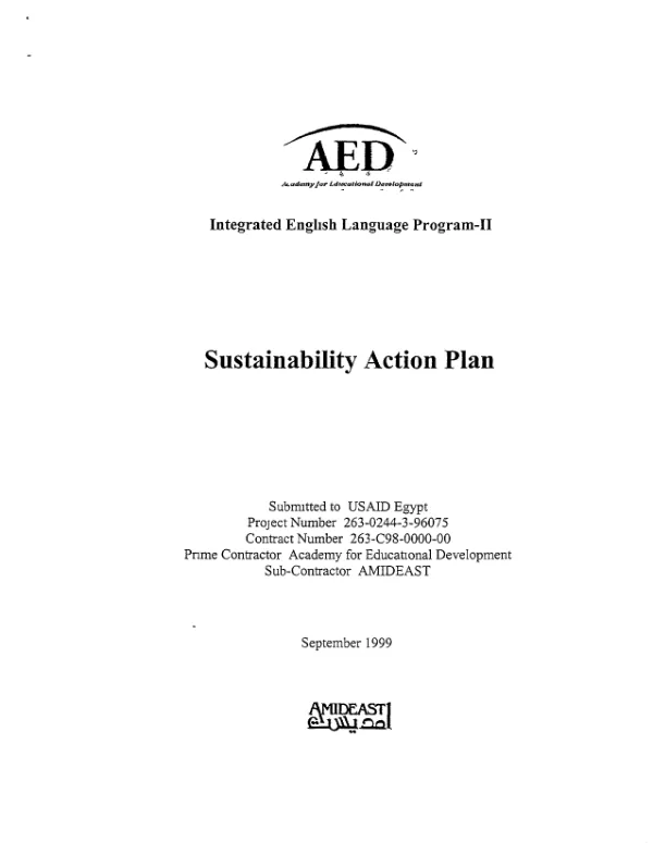 First annual report on strategic options for international technology transfer and institutional development