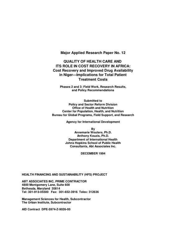 Labor-intensive public works for food security : experience in Africa