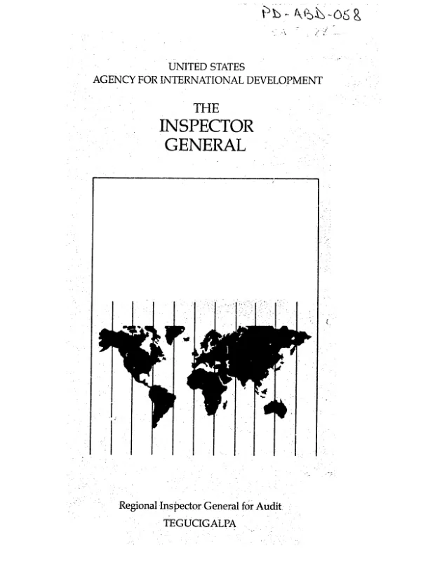 Audit of USAID/Peru"s Upper Huallaga area development project managed by the Upper Huallaga Special Project Office : September 15, 1981 to March 31, 1990