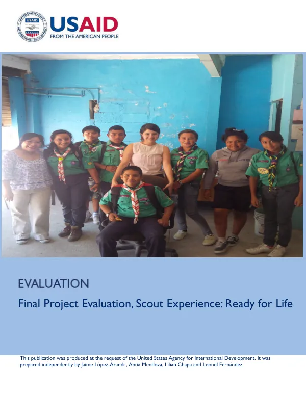 Final project evaluation : Scout experience, ready for life