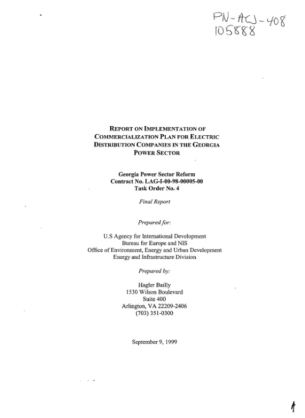 Planning for Central America water supply and sanitation programs