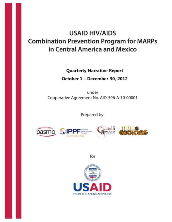 USAID grants to Fundacion Natura to fund activities of a four month project entitled international workshop on environmental communication and education