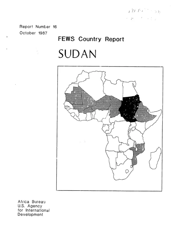 Sudan : food supply at risk