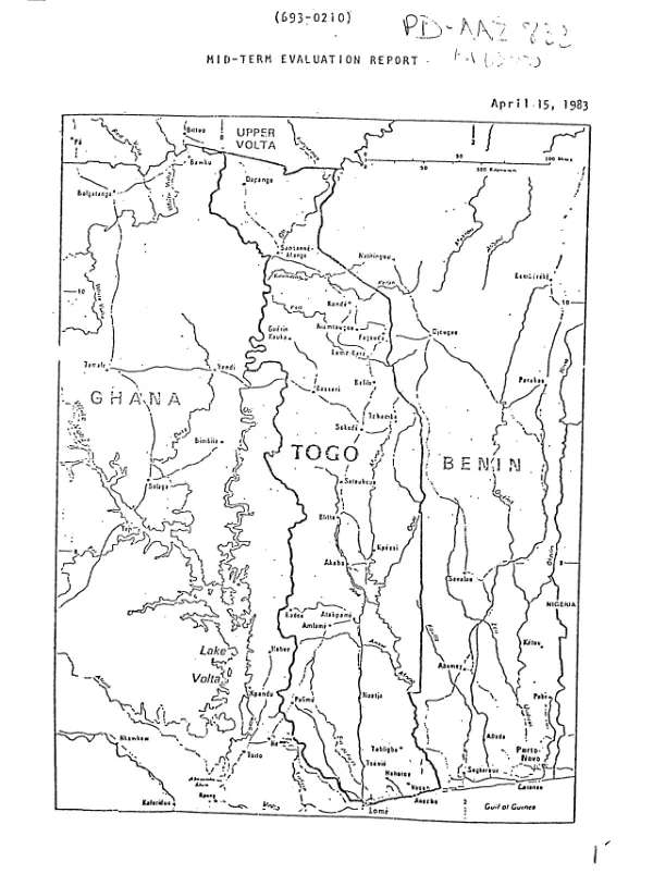 [Togo rural water,] 693-0210 : mid-term evaluation report