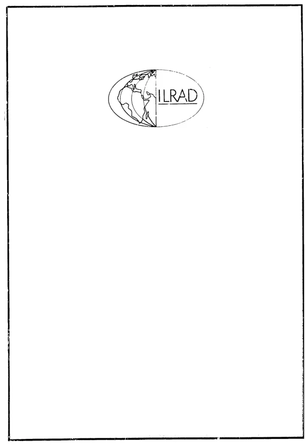 International Laboratory for Research on Animal Diseases : program and budget, 1984-1985