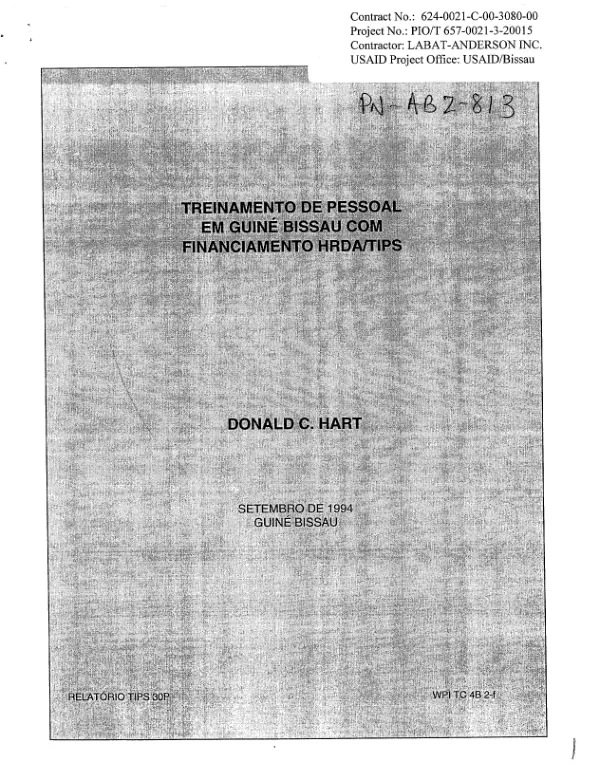 Somalia project : final report