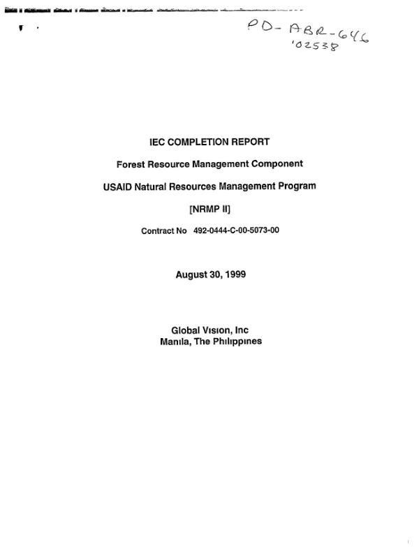A manual for integrating gender into reproductive health and HIV programs : from commitment to action