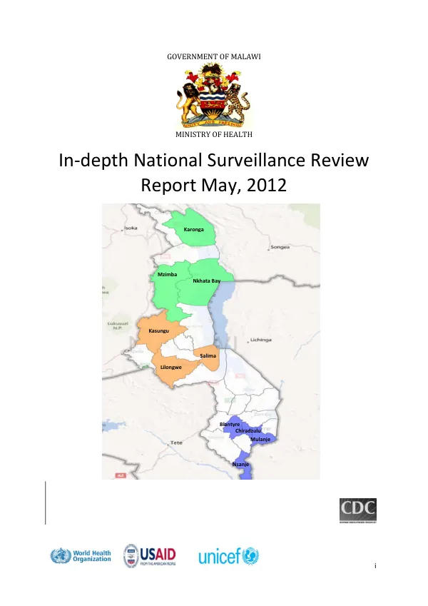 In depth National Surveillance Review