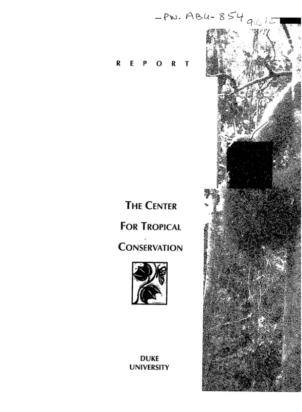 Amazonian nature reserves : an analysis of the defensibility status of existing conservation units and design criteria for the future
