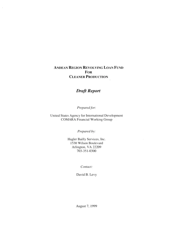 Final evaluation : Opportunities Industrialization Center Togo