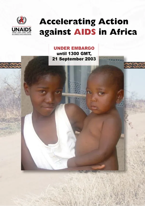 Accelerating action against AIDS in Africa
