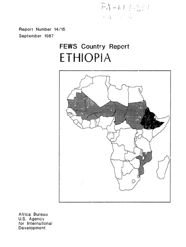 Ethiopia : poor harvest prospects