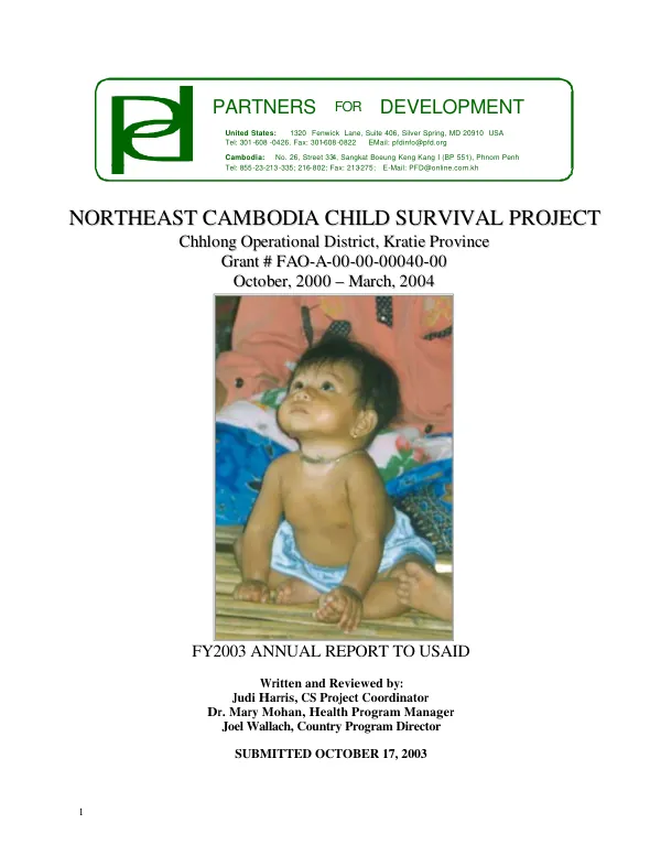 Environmental assessment of the use of the insecticides permethrin and temephos (ABATE) in the malaria control component of the health systems support project amendment (APSISA 519-0308)