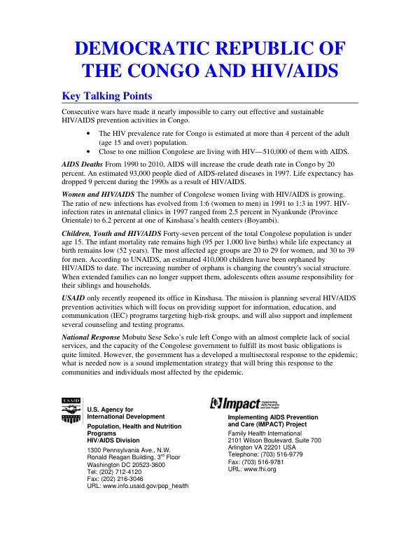 AID contract no. 517-0247-C-00-1151-00 with ENTRENA, S.A. to increase the capacity of PVOs to deliver selected services and other resources to the poor