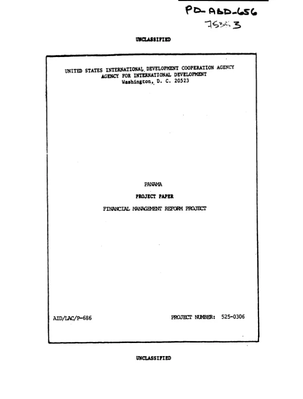 Financial management reform project