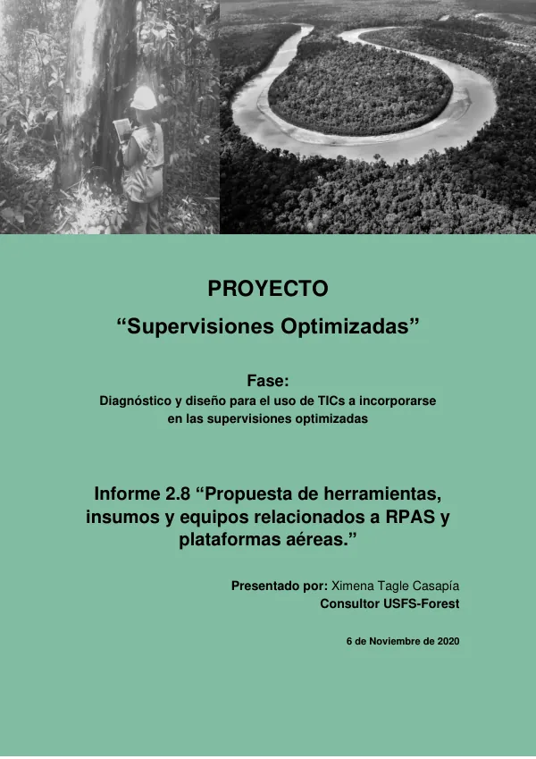 Elaboración del Diagnóstico y Diseño de la Metodología en el Marco del Proyecto Supervisiones Optimizadas
