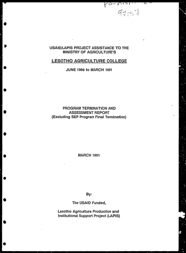 Strategy for behavior change for malaria prevention and control : Eastern Province (Zambia) integrated malaria initiative