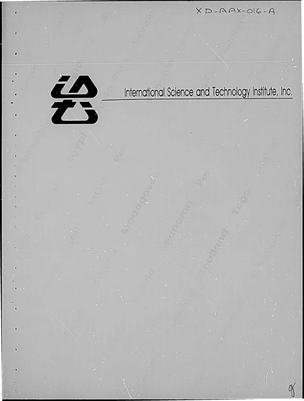 Evaluation of village family planning program, USAID Indonesia project : 497-0327, 1983-1986