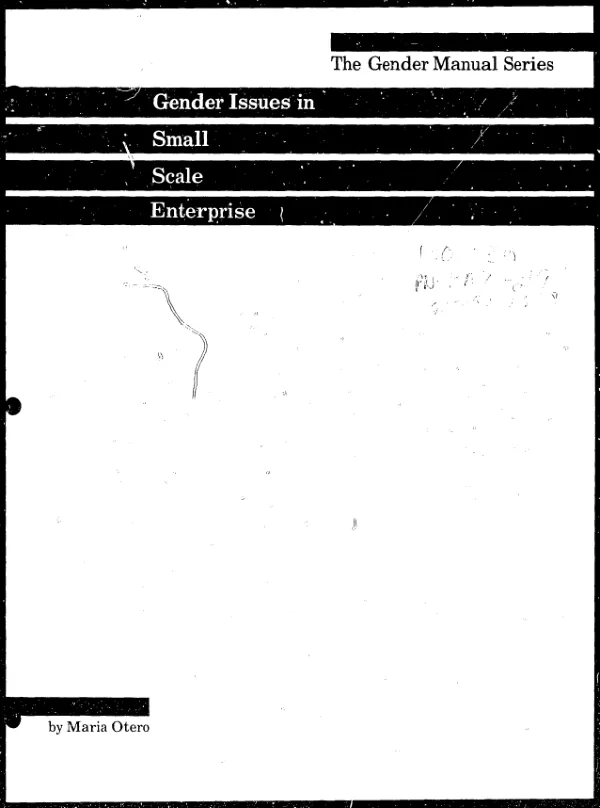 Guidebook for integrating women into small and micro enterprise projects