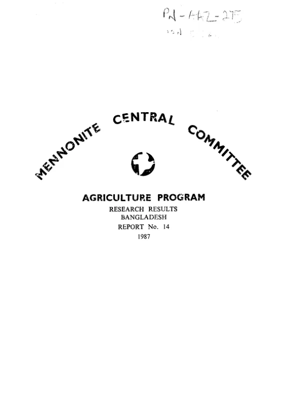 CLASSIFICATION AND MICROBIOLOGY OF TROPICAL SOILS; ANNUAL REPORT, 1976/1977