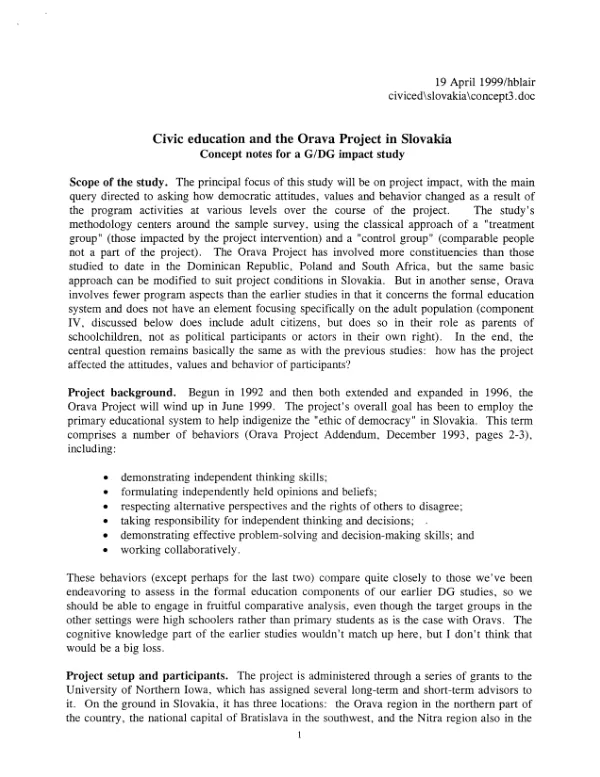 AGRICULTURAL PROGRAMS THROUGH THE INTERNATIONAL SOYBEAN PROGRAM (INTSOY); TECHNICAL ASSISTANCE TO THE GOVERNMENT OF PERU FOR AGRICULTURAL SECTOR PERFORMANCE, FINAL REPORT