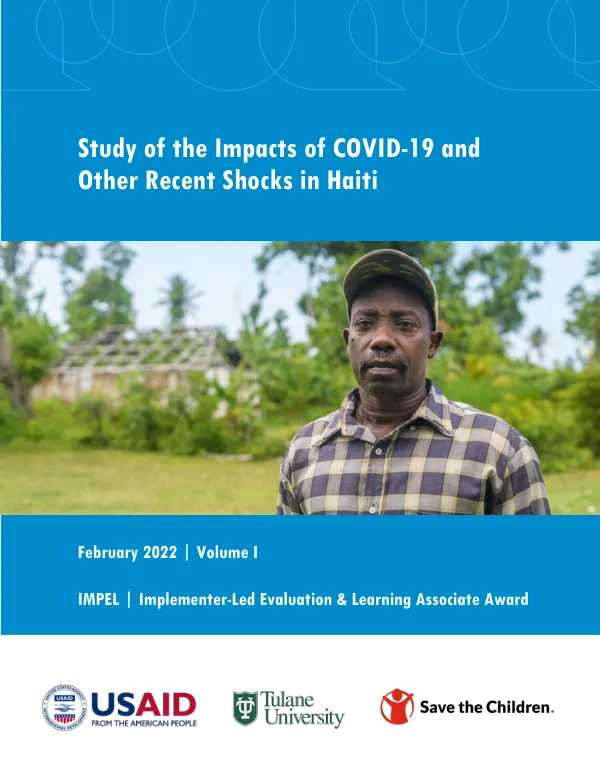 Study of the impacts of COVID-19 and other recent shocks in Haiti - volume I