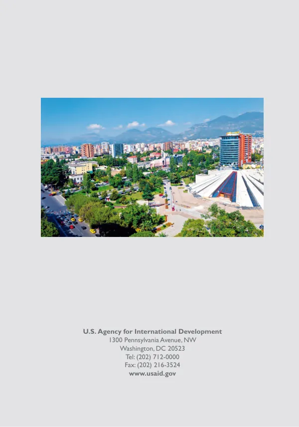 Strengthening governance in Albania : millennium challenge corporation Albania threshold program, stage II : final report