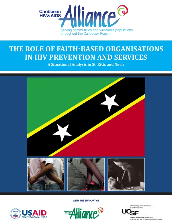 The role of faith-based organisations in HIV prevention and services : a situational analysis in St. Kitts and Nevis