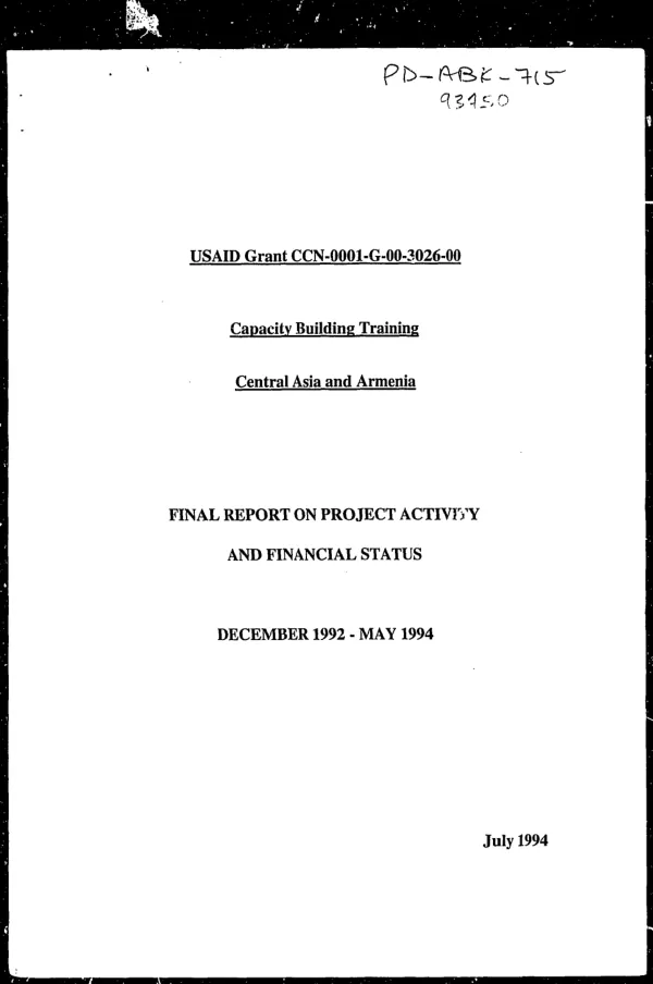 Annotated bibliography : Amazon malaria initiative products