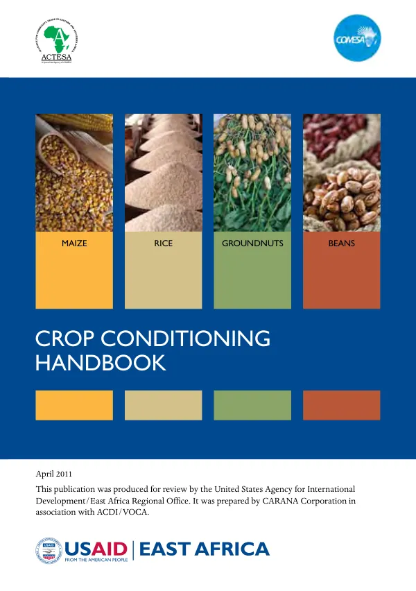 Crop conditioning handbook