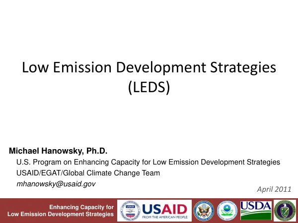 Low emission development strategies (LEDS)