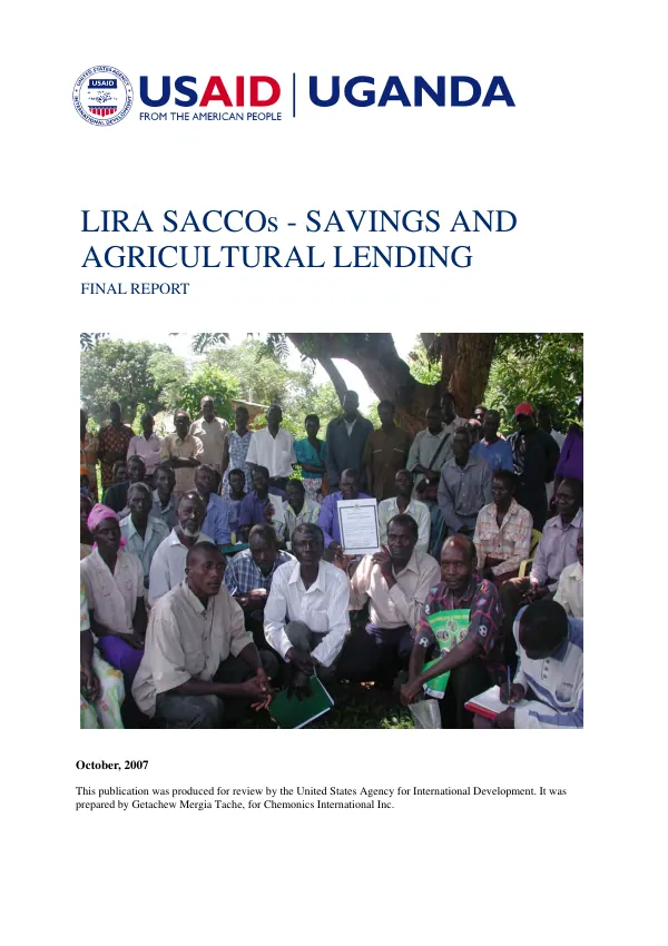 Partnerships for innovation and knowledge in agriculture : final evaluation : annexes