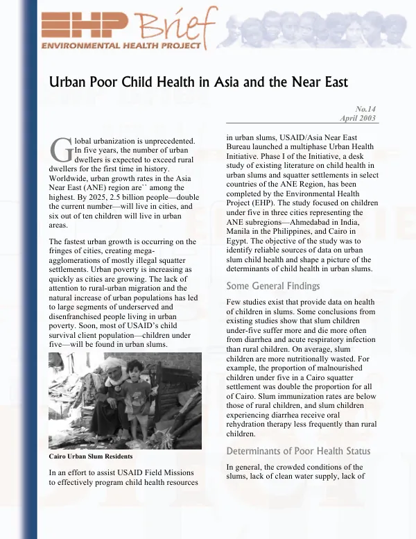 HSSP, health services and systems program : year 3 annual report, October 2006-September 2007