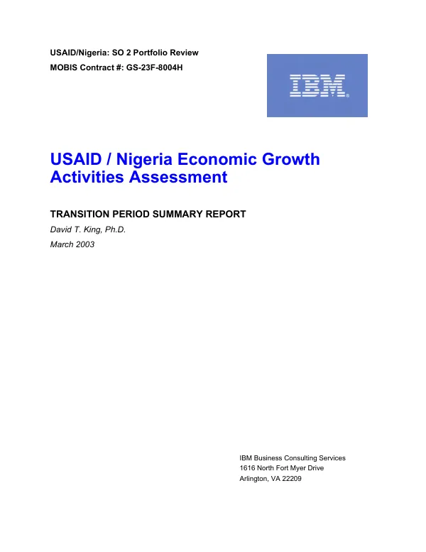 Poverty assessment of microfinance partners : final report
