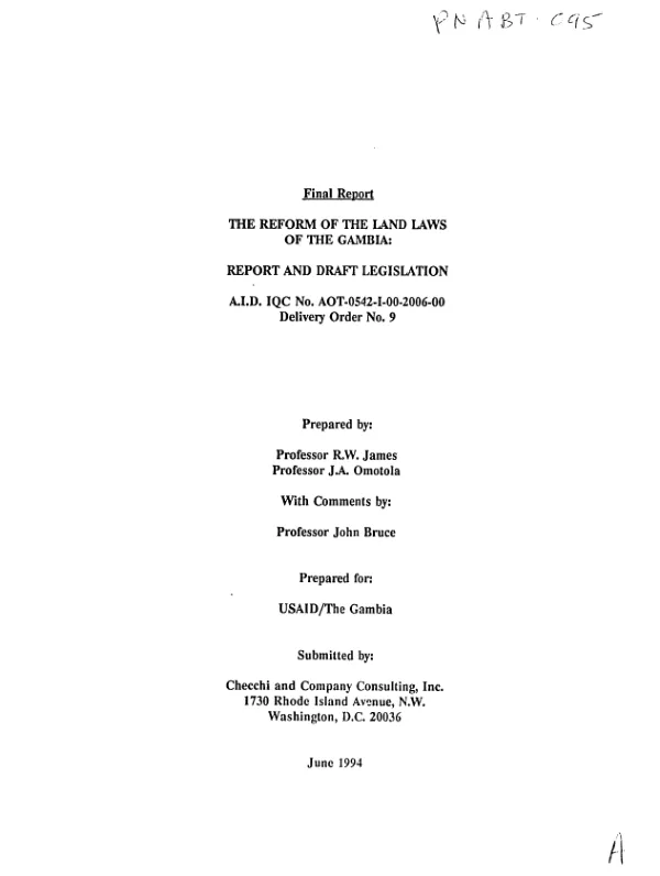 Community revitalization through democratic action - economy program : final report, July 15, 2001-July 15, 2007, agreement number, 169-A-00-01-00124-00